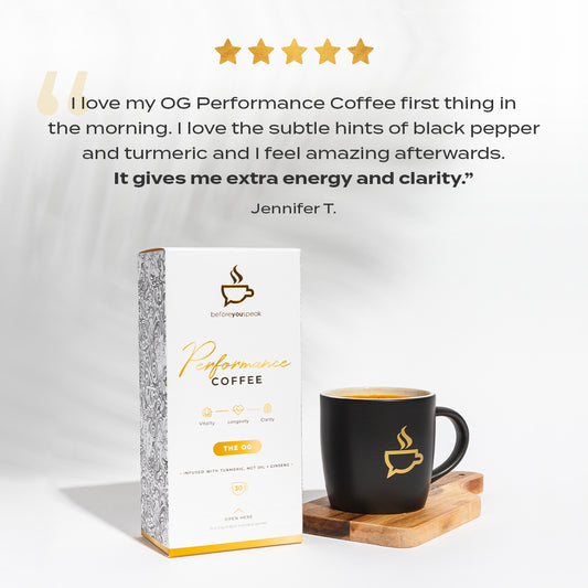 Beforeyouspeak Performance Coffee - The OG - 30 sachets